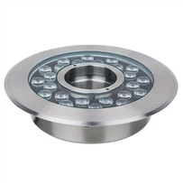 Lumières LED sous-marines pour fontaines